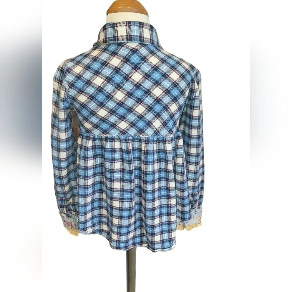 Matilda Jane Floating Away Flannel Long Sleeve Tunic